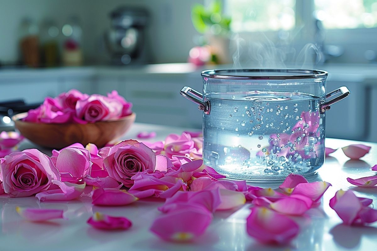 Un guide complet pour fabriquer de l'eau de rose à la maison pour divers usages