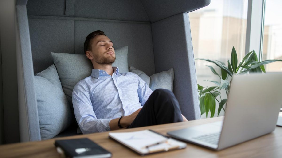 Comment une sieste au bureau peut transformer votre après-midi sans coûter