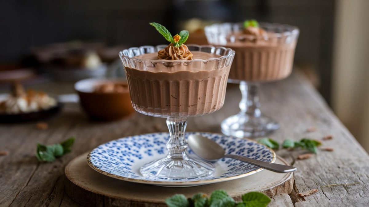 Découvrez comment rendre votre mousse au chocolat moins lourde avec cet ingrédient