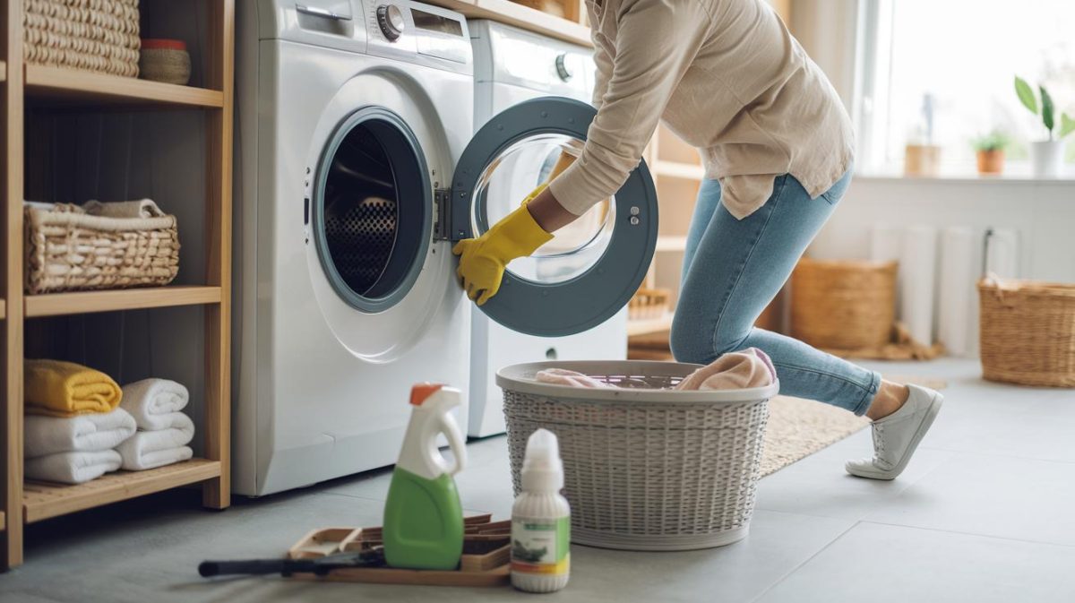 guide pour réduire la consommation électrique de votre lave-linge en nettoyant le filtre