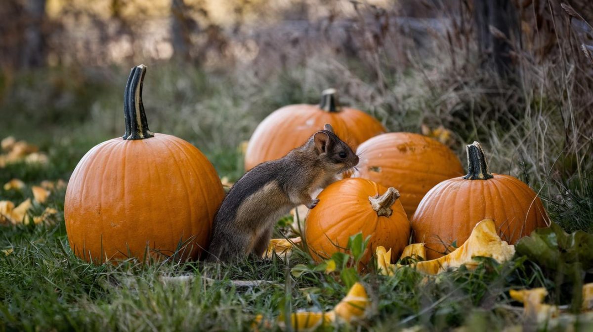 Les conséquences inattendues des citrouilles d'Halloween sur les petits mammifères