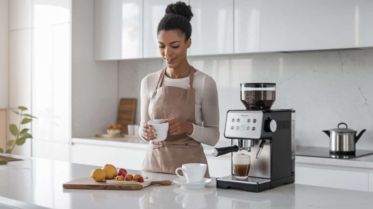 Renouvelez l'esthétique de votre cuisine avec une machine à café moderne et économique