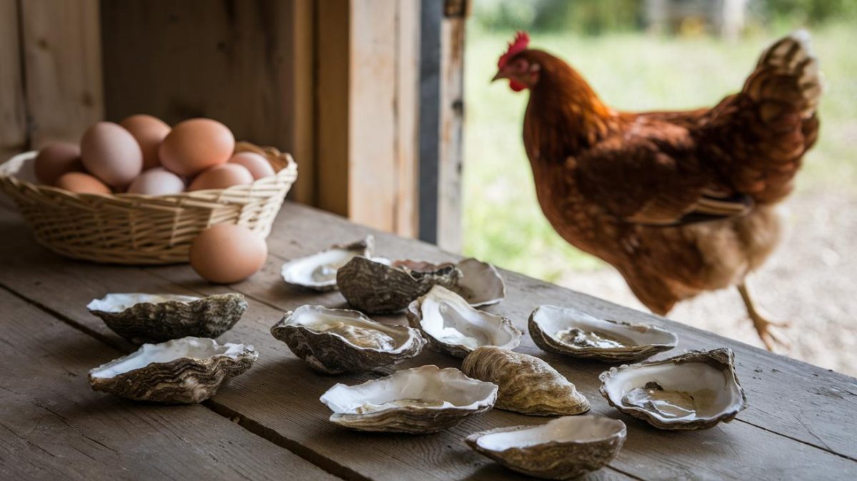 Réutilisez vos coquilles d'huîtres pour booster la santé de vos poules et la qualité de leurs œufs