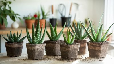 Techniques simples pour augmenter le nombre de vos plants d'aloe vera