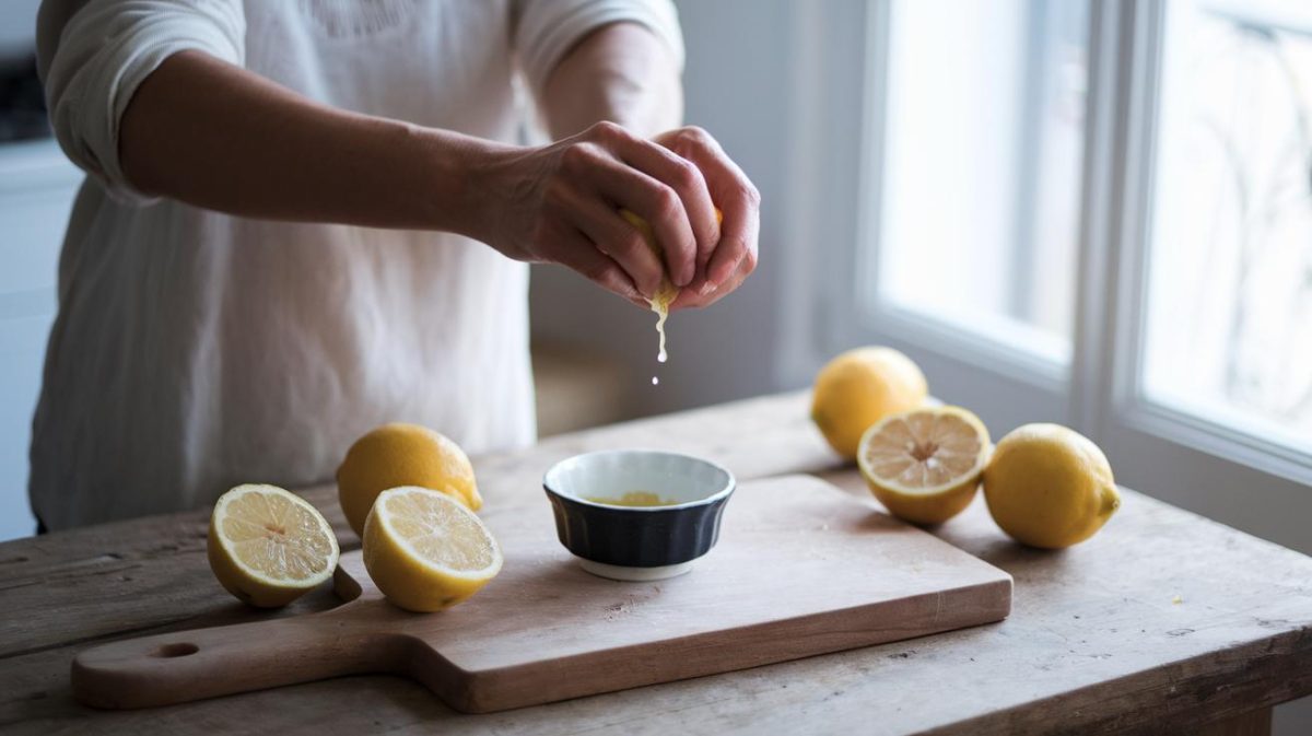 Transformez votre cuisine: presser un citron sans équipement coûteux